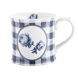 Porcelánový hrnek Creative Tops Gingham Floral, 400 ml