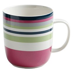 Porcelánový hrnek laděný do růžova Maxwell & Williams Boat Club, 450 ml