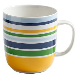 Porcelánový hrnek laděný do žluta Maxwell & Williams Boat Club, 450 ml