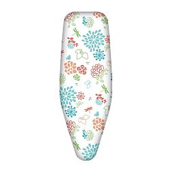 Potah na žehlící prkno z bavlny a silikonu Metaltex Flora, 118 x 38 cm