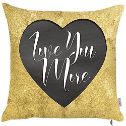 Povlak na polštář Apolena Love You More, 43 x 43 cm
