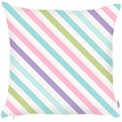 Povlak na polštář Apolena Pastel Stripes, 43 x 43 cm
