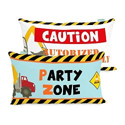 Povlak na polštář Little W Construction, 50 x 30 cm