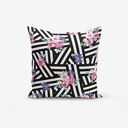 Povlak na polštář s příměsí bavlny Minimalist Cushion Covers Colorful Zambak Moderk, 45 x 45 cm