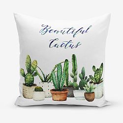 Povlak na polštář s příměsí bavlny Minimalist Cushion Covers Polly, 45 x 45 cm