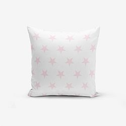 Povlak na polštář s příměsí bavlny Minimalist Cushion Covers Powder Colour Star Modern, 45 x 45 cm