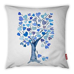 Povlak na polštář Vitaus Love Tree Azul, 43 x 43 cm