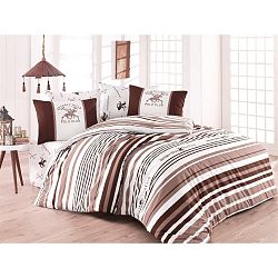 Povlečení na dvojlůžko s prostěradlem BHPC Rachel, 200 x 220 cm