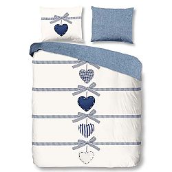 Povlečení na dvoulůžko Good Morning Hearts, 200 x 200 cm