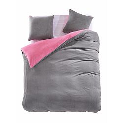 Povlečení na dvoulůžko z mikrovlákna DecoKing Furrios, 200 x 220 cm