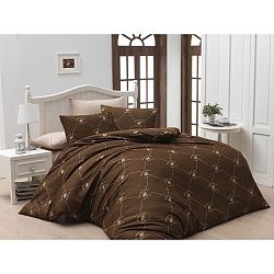 Povlečení na jednolůžko s prostěradlem Beverly Hills Polo Club Colbert, 160 x 220 cm