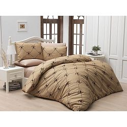 Povlečení na jednolůžko s prostěradlem Beverly Hills Polo Club Conley, 160 x 220 cm