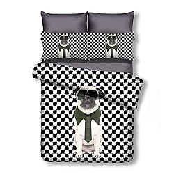 Povlečení na jednolůžko z mikrovlákna DecoKing Anilove, 135 x 200 cm