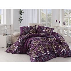 Povlečení s prostěradlem na dvoulůžko Mino, 200 x 220 cm