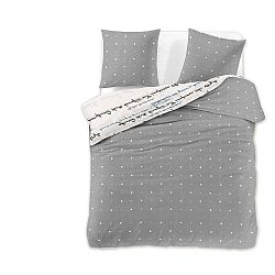 Povlečení z bavlněného saténu DecoKing Clarity, 160 x 200 + 2 povlaky na polštáře 70 x 80