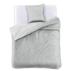 Povlečení z bavlněného saténu DecoKing Modest, 135 x 200 cm + povlak na polštář 50 x 75