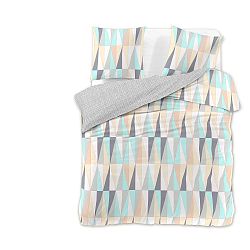 Povlečení z bavlněného saténu DecoKing Pastel Love, 200 x 220 + 2 povlaky na polštáře 70 x 90