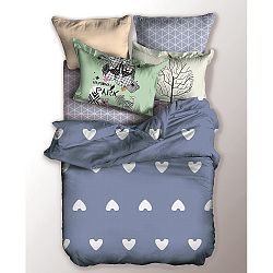 Povlečení z mikrovlákna DecoKing Basic Chill, 200 x 220 cm