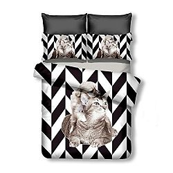 Povlečení z mikrovlákna DecoKing Littlelove, 200 x 220 cm