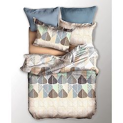 Povlečení z mikrovlákna DecoKing Plum, 200 x 200 cm