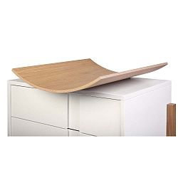 Přebalovací pult z dubového dřeva YappyKids Icon, 65 x 55 cm