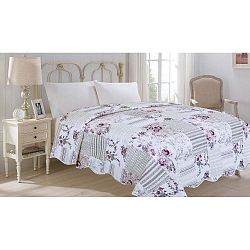 Přehoz přes postel JAHU Collection KYTKA, 220 x 240 cm