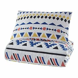 Přehoz přes postel s povlakem na polštář z ranforce bavlny Mijolnir Pisagor, 180 x 225 cm