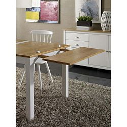 Přídavná deska k jídelnímu stolu z masivního borovicového dřeva Marckeric Jade