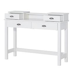 Přídavné zásuvky k bílému toaletnímu stolku Szynaka Meble Madison