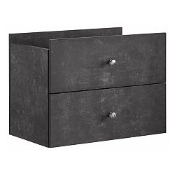 Přídavný díl se dvěma tmavě šedými zásuvkami ke knihovně Støraa Versaille