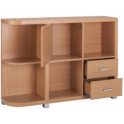 Přírodní knihovna se 2 zásuvkami Støraa Morisson Right