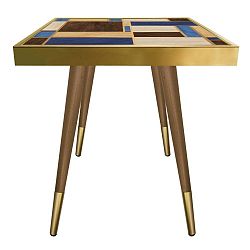 Příruční stolek Caresso Rectangles Square, 45 x 45 cm