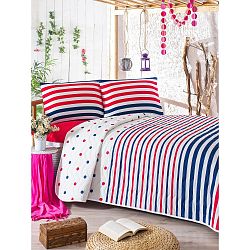 Prošívaný lehký přehoz s povlakem na polštář Clup, 160 x 220 cm