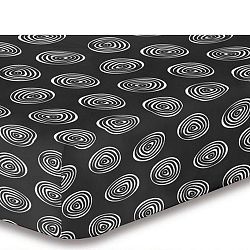 Prostěradlo z mikrovlákna DecoKing Fossil, 90 x 200 cm