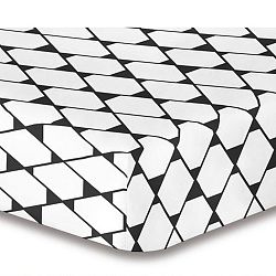 Prostěradlo z mikrovlákna DecoKing Mimosas, 200 x 220 cm