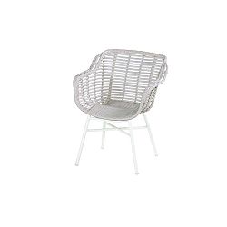 Proutěná zahradní židle s polštářkem Hartman Cecilia