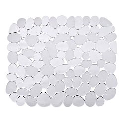Průhledná podložka do dřezu Wenko Sink Mat Stone, 31 x 26 cm