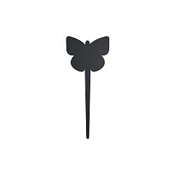 Psací štítek s křídovým popisovačem Securit Silhouette Butterfly, 18 x 8 cm