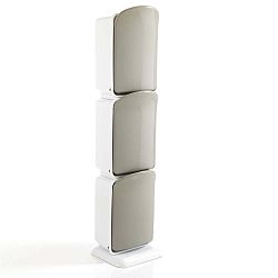 Recyklační koš s 3 přihrádkami Tomasucci Riky, výška 125 cm