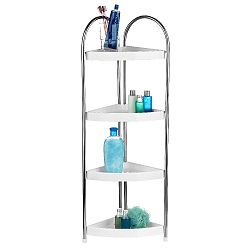 Rohová police Premier Housewares Corner Storage Four Tiers