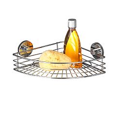 Rohová polička bez nutnosti vrtání Wenko Vacuum-Loc, až 33 kg