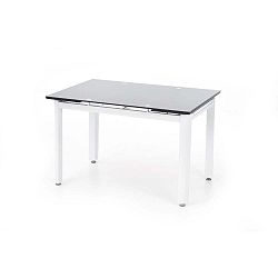 Rozkládací jídelní stůl s černou deskou Halmar Alston, délka 120 - 180 cm