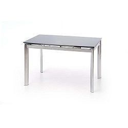 Rozkládací jídelní stůl s černou deskou Halmar Lambert, délka 120 - 180 cm