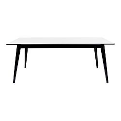 Rozkládací jídelní stůl s černými nohami House Nordic Copenhagen, délka 195 cm