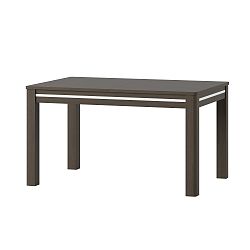 Rozkládací jídelní stůl ve tmavém dřevěném dekoru Szynaka Meble Sunny