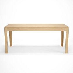 Rozkládací jídelní stůl z bukového dřeva Artemob Johny