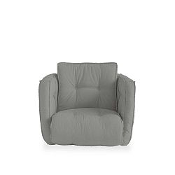 Rozkládací křeslo se šedým potahem Karup Design Dice Grey