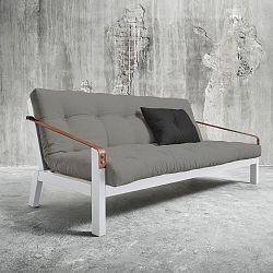 Rozkládací pohovka Karup Poetry White/Granite Grey/Dark Grey