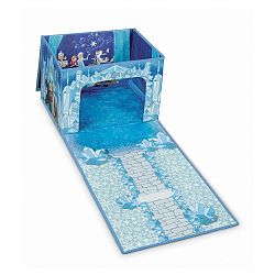 Rozkládací úložný box s hracím domečkem Domopak Frozen