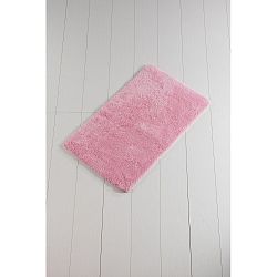 Růžová koupelnová předložka Lenso Lungo, 100 x 60 cm